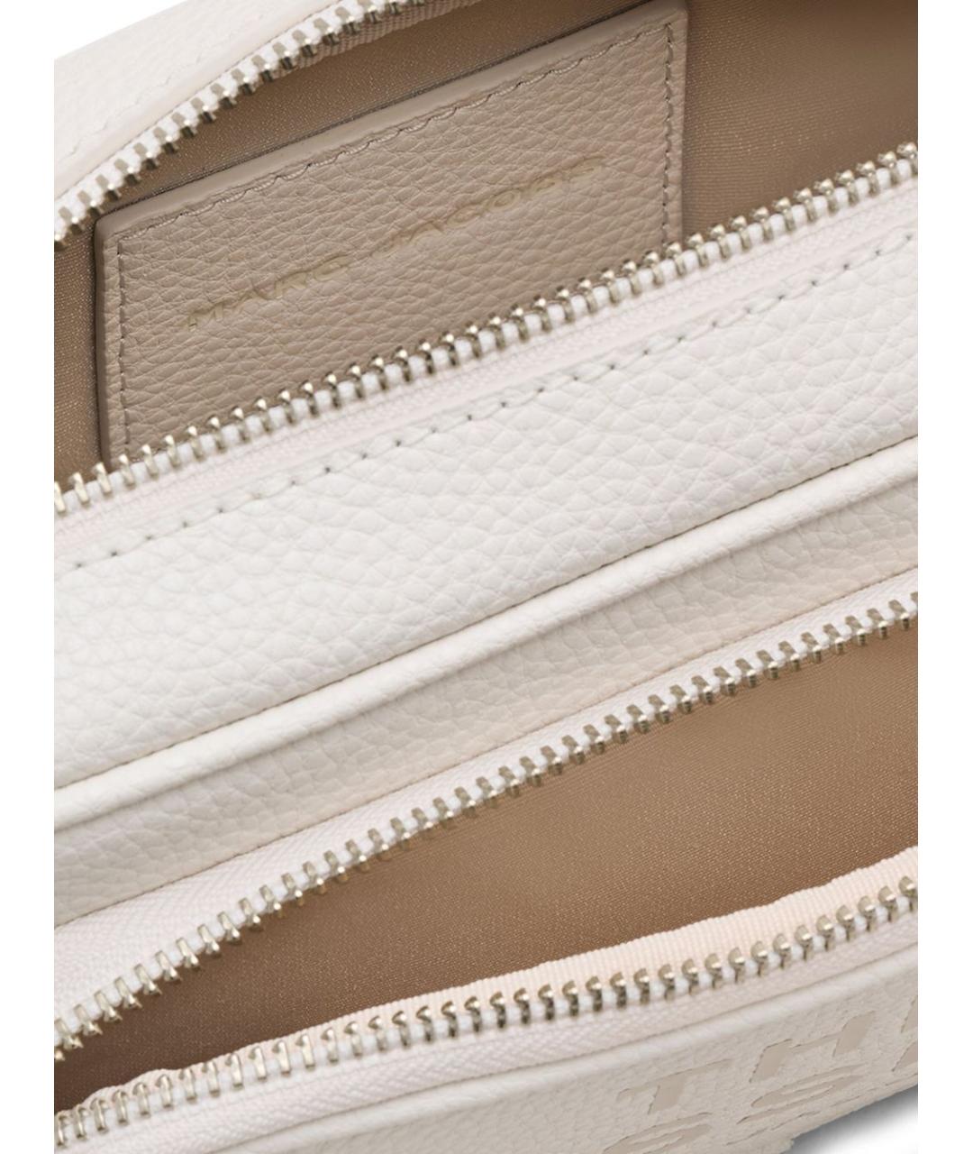 MARC JACOBS Бежевая кожаная сумка через плечо, фото 4