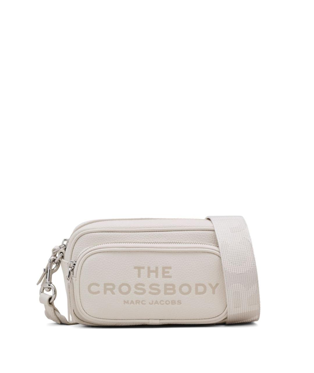 MARC JACOBS Бежевая кожаная сумка через плечо, фото 1