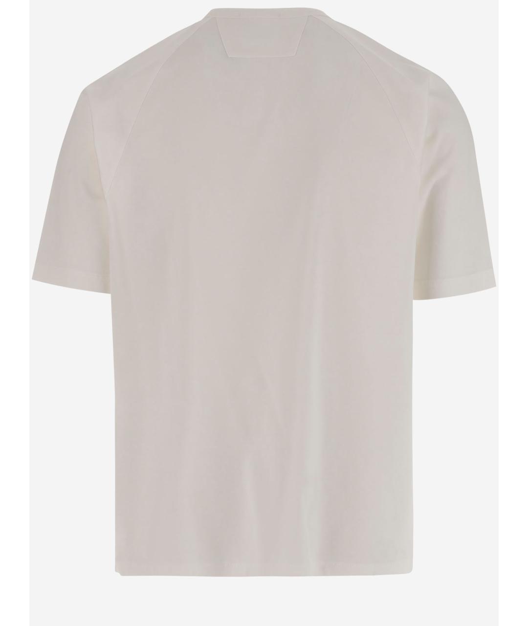 CP COMPANY Серая хлопковая футболка, фото 2