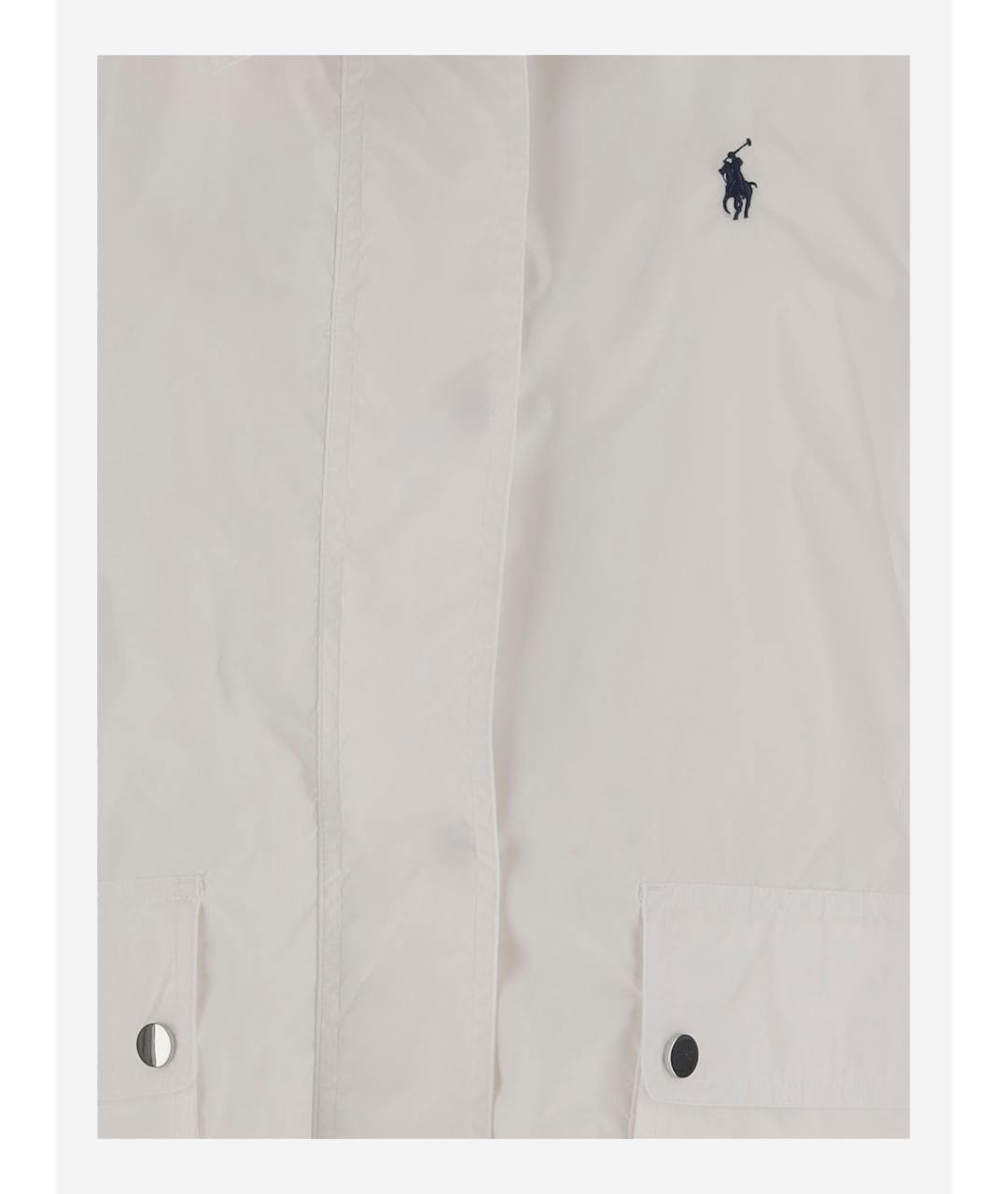 POLO RALPH LAUREN Белая полиамидовая куртка, фото 3