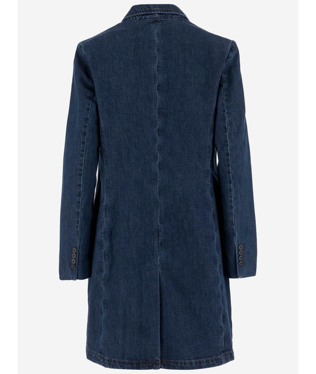 POLO RALPH LAUREN Синее хлопковое пальто, фото 2