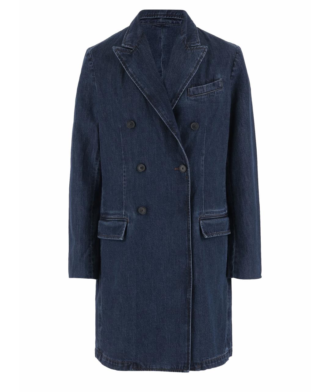 POLO RALPH LAUREN Синее хлопковое пальто, фото 1