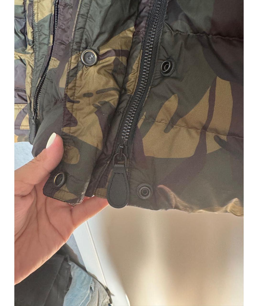 BURBERRY Хаки куртка, фото 8