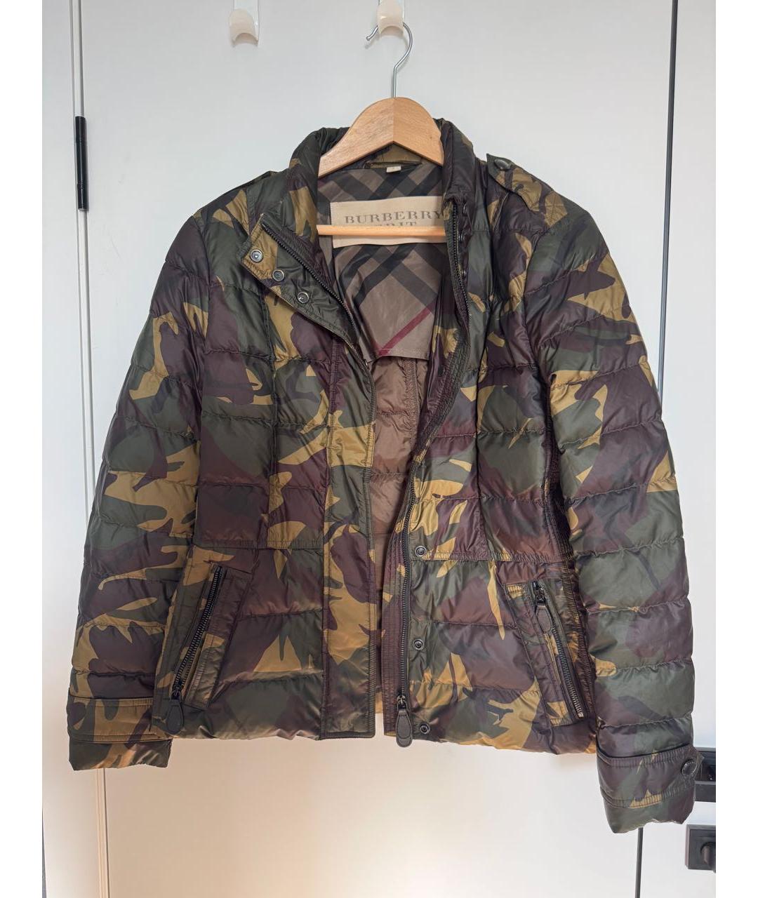 BURBERRY Хаки куртка, фото 5