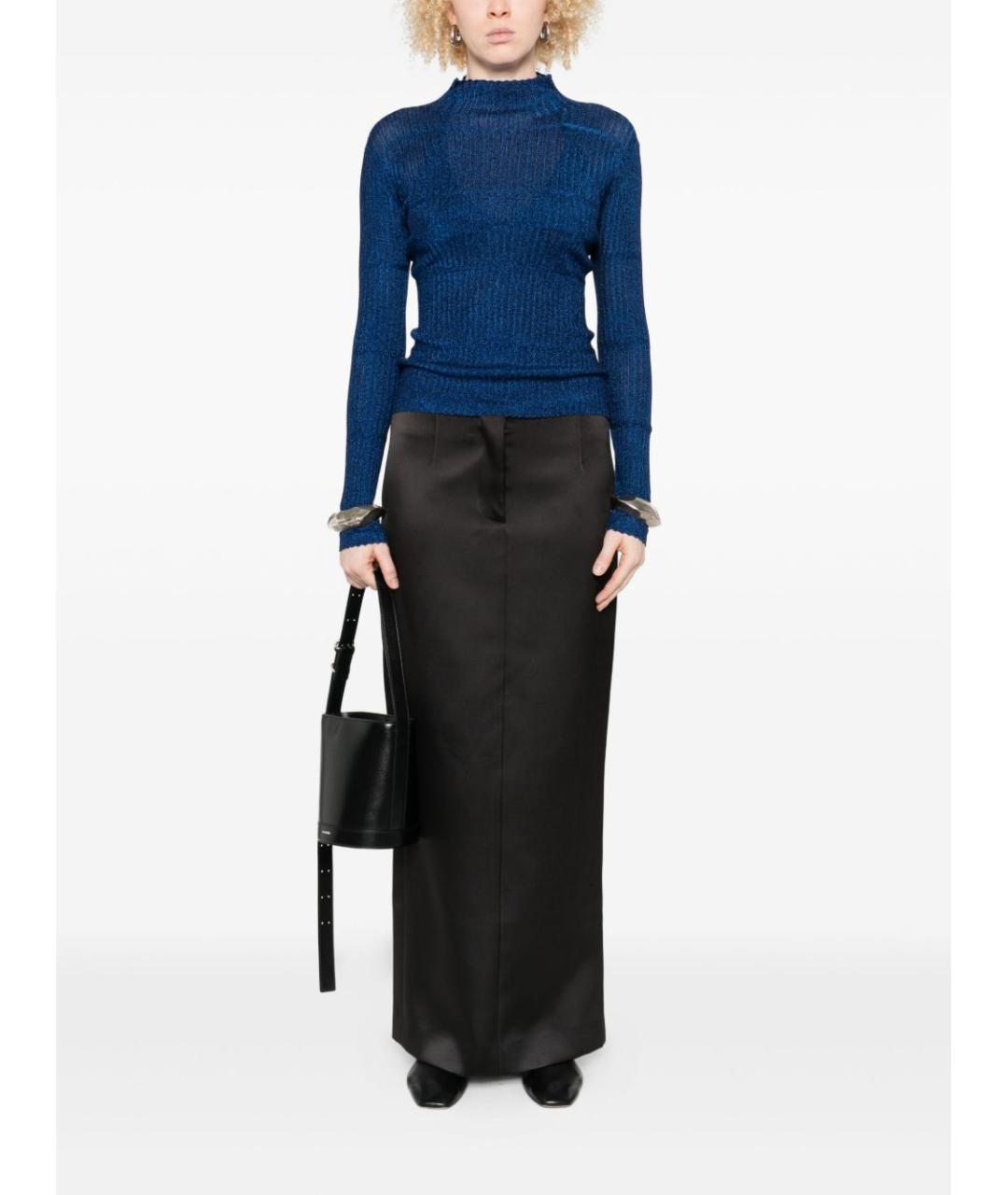 EMPORIO ARMANI Синий джемпер / свитер, фото 3