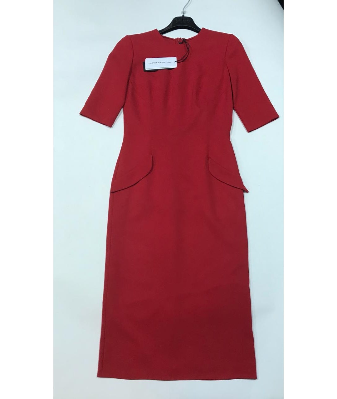ERMANNO SCERVINO Красное повседневное платье, фото 3