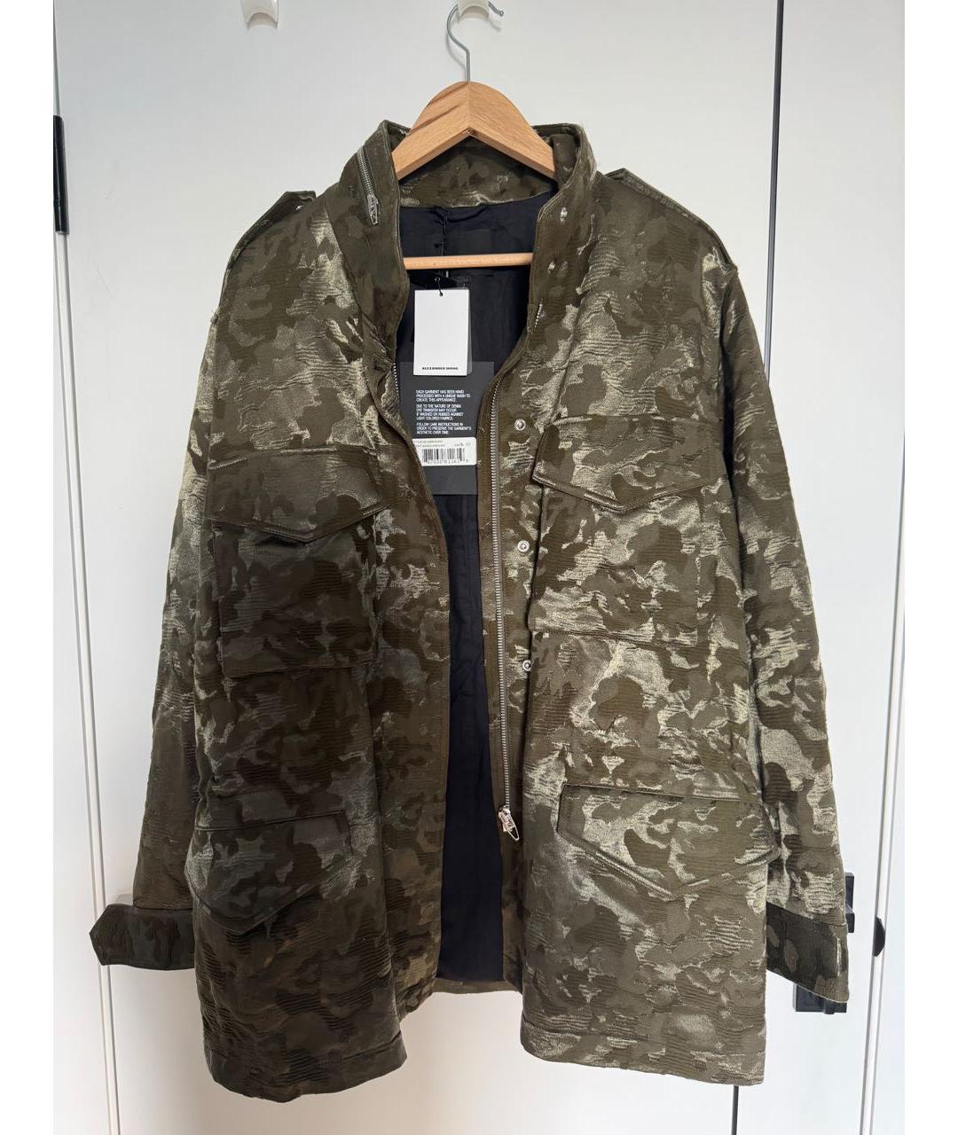 ALEXANDER WANG Хаки хлопковая парка, фото 5