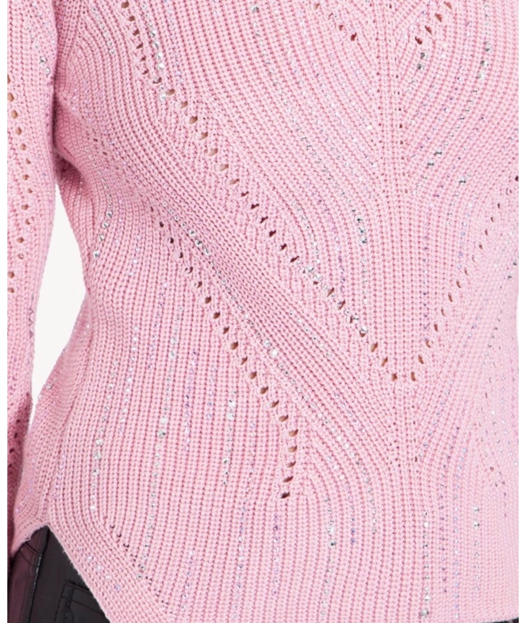 ERMANNO SCERVINO Розовый джемпер / свитер, фото 4