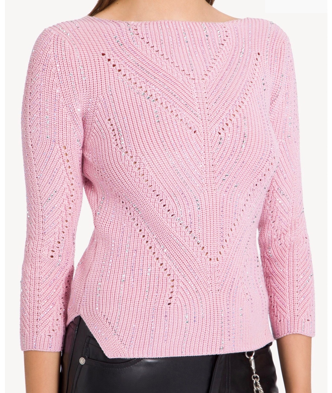 ERMANNO SCERVINO Розовый джемпер / свитер, фото 5