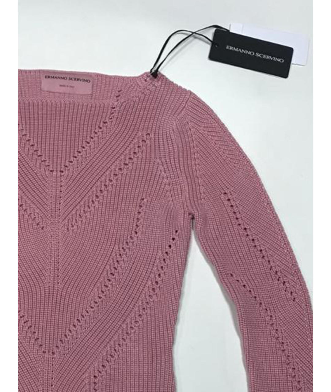 ERMANNO SCERVINO Розовый джемпер / свитер, фото 2