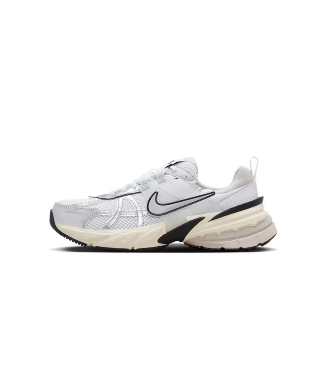 NIKE Белые синтетические кроссовки, фото 8