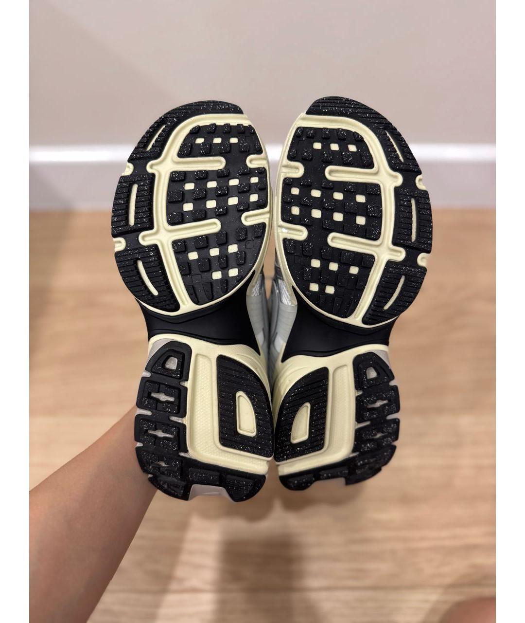 NIKE Белые синтетические кроссовки, фото 4