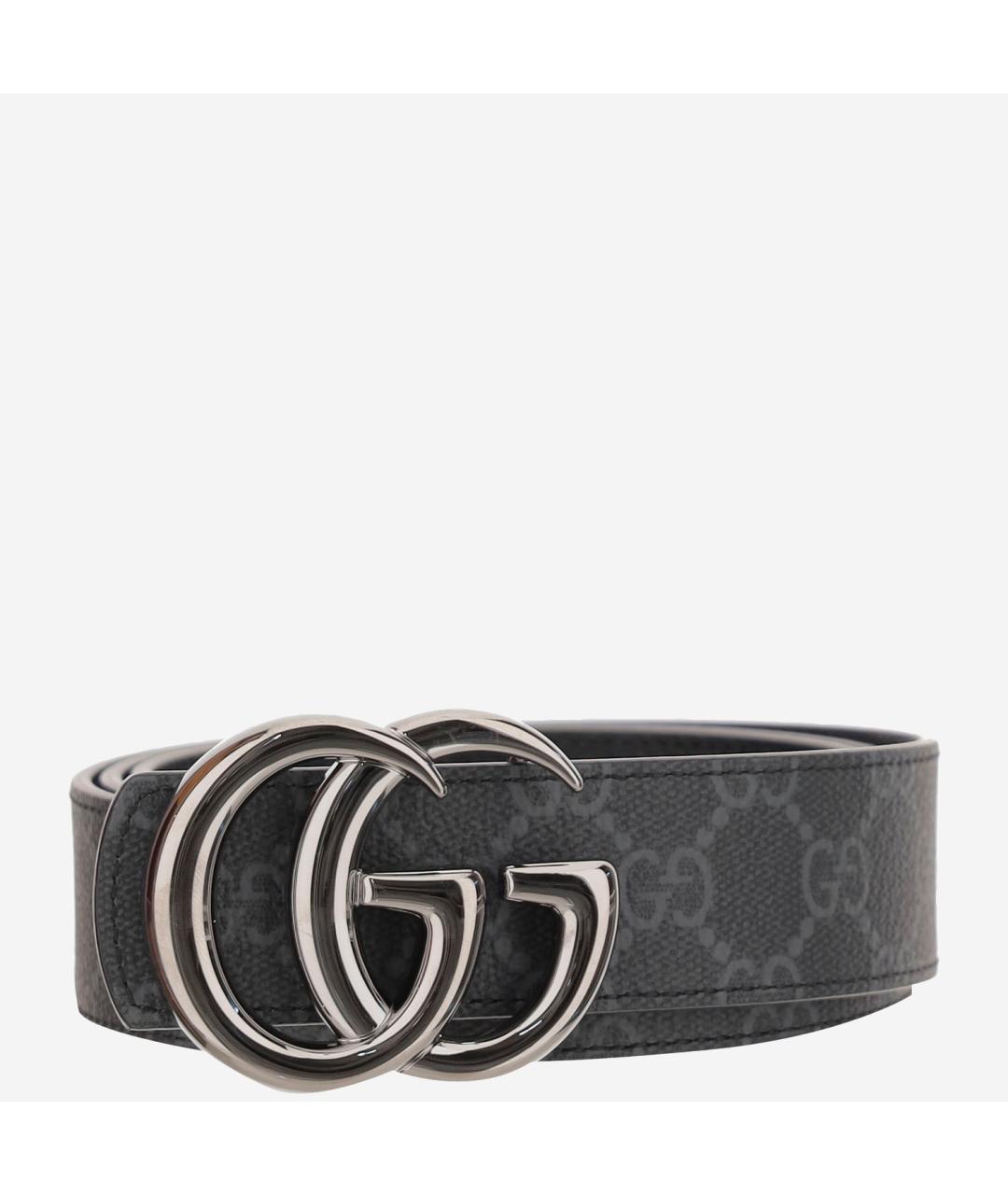 GUCCI Черный ремень, фото 2