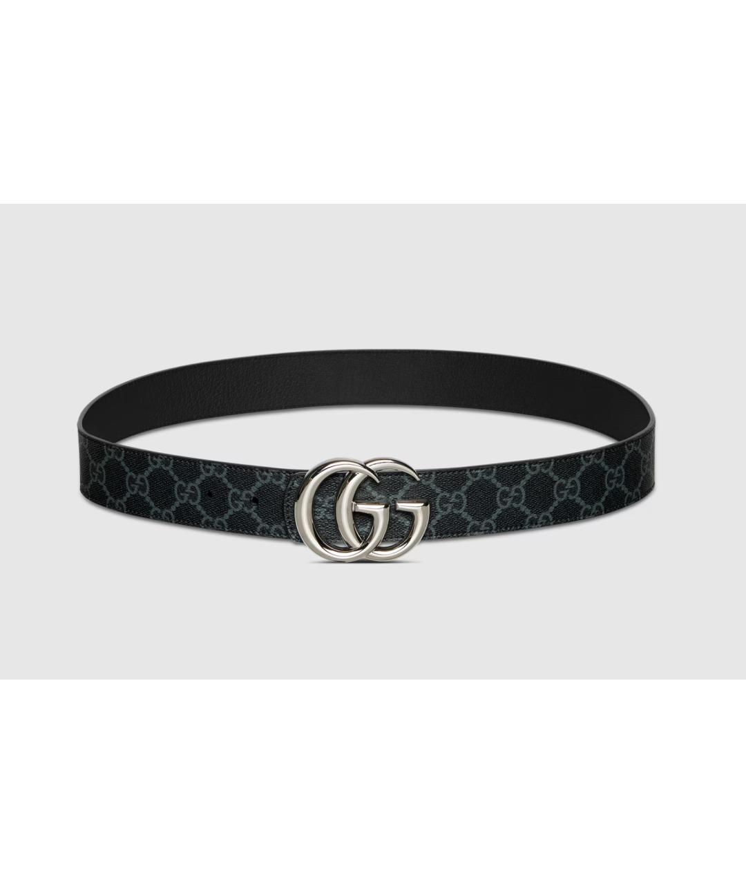 GUCCI Черный ремень, фото 4