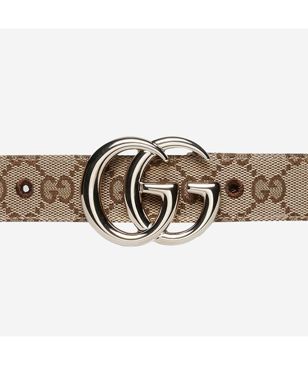 GUCCI Бежевый ремень, фото 3