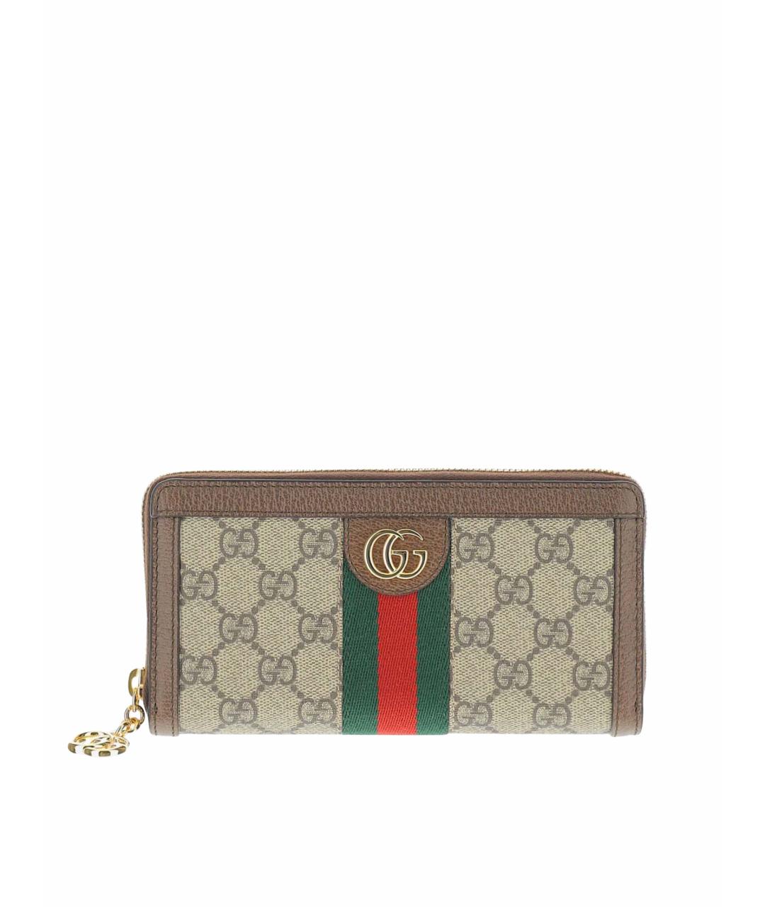 GUCCI Бежевый кошелек, фото 1
