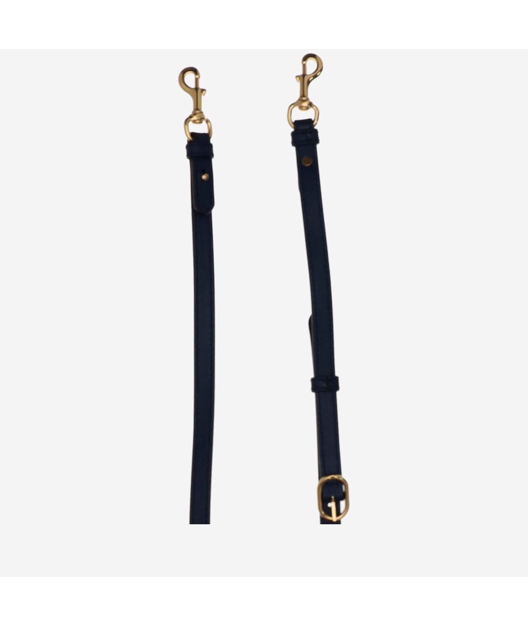 GUCCI Синяя кожаная сумка через плечо, фото 4