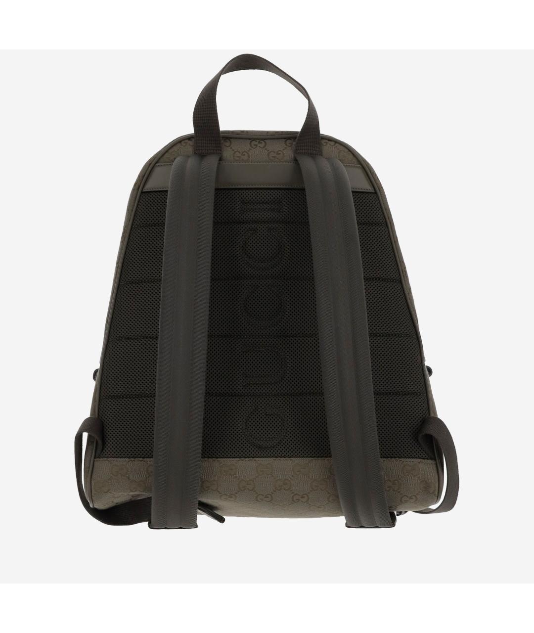 GUCCI Зеленый синтетический рюкзак, фото 3