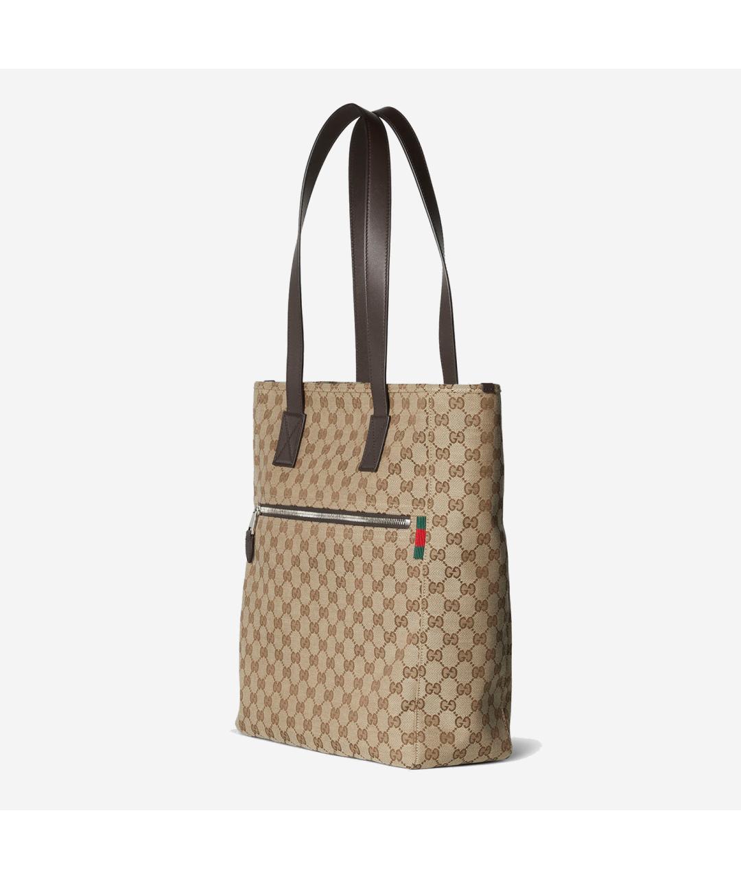 GUCCI Бежевая сумка тоут, фото 2
