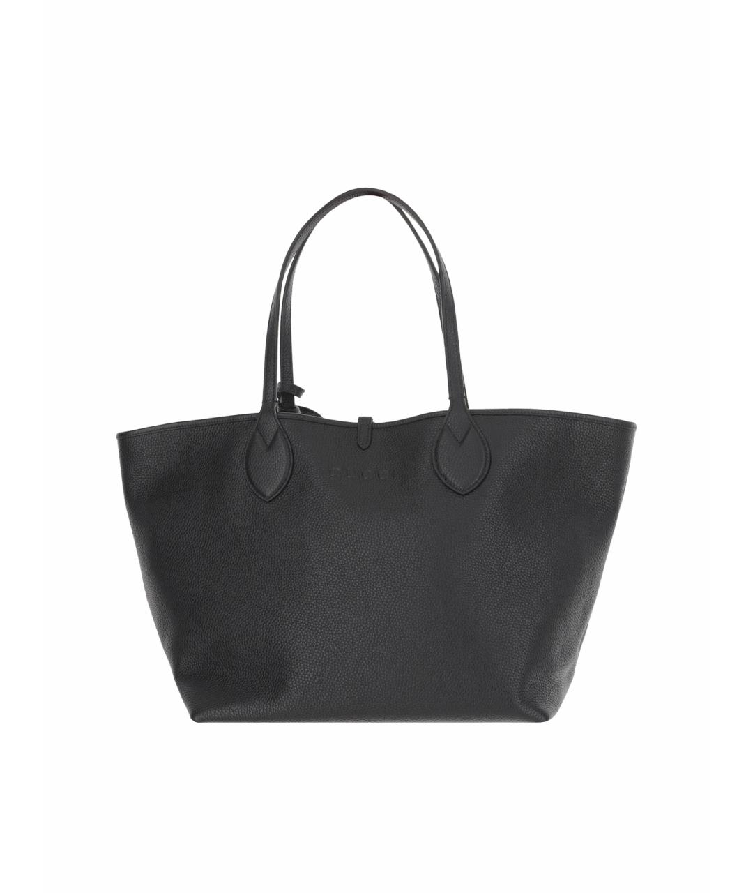 GUCCI Черная кожаная сумка тоут, фото 1