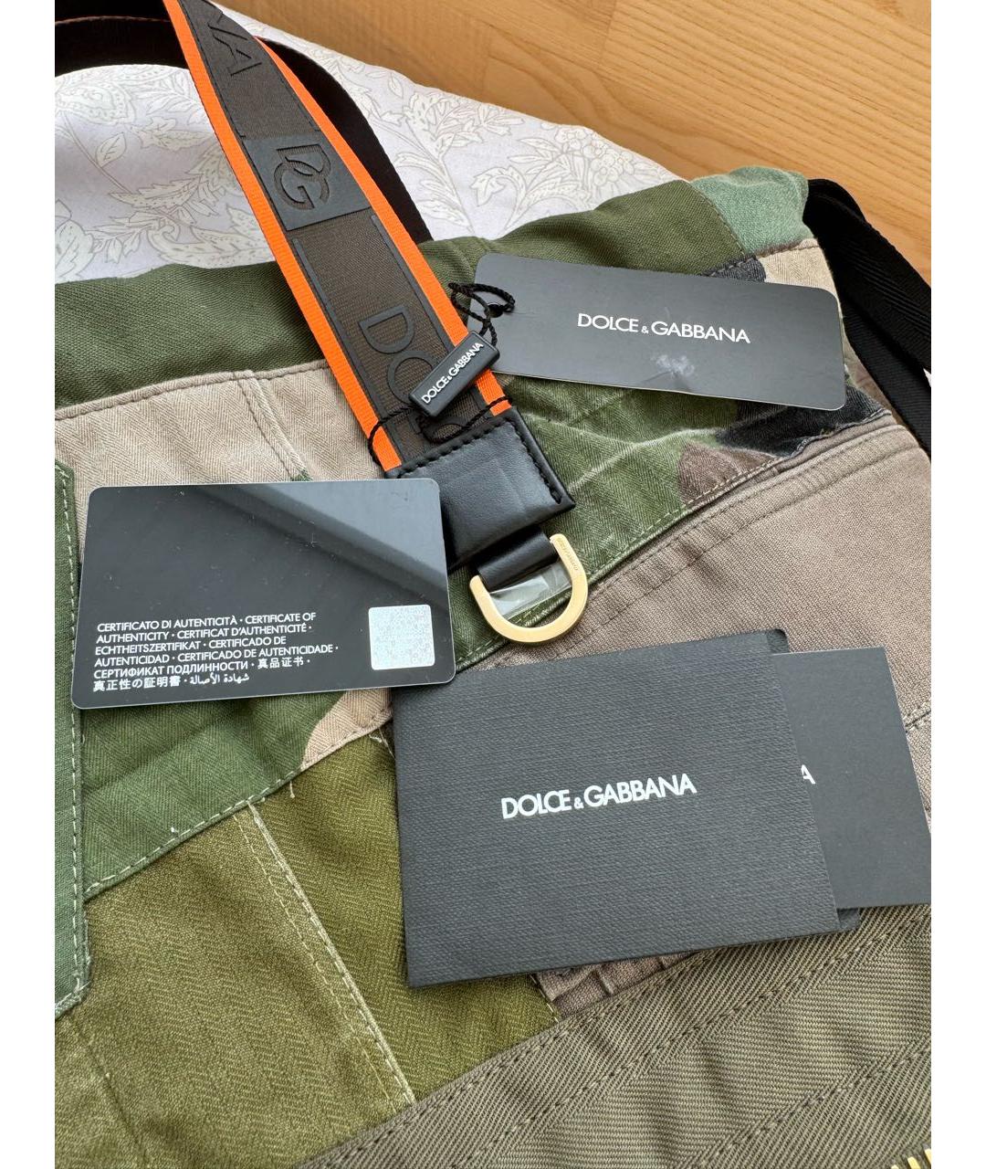 DOLCE&GABBANA Деним сумка тоут, фото 5
