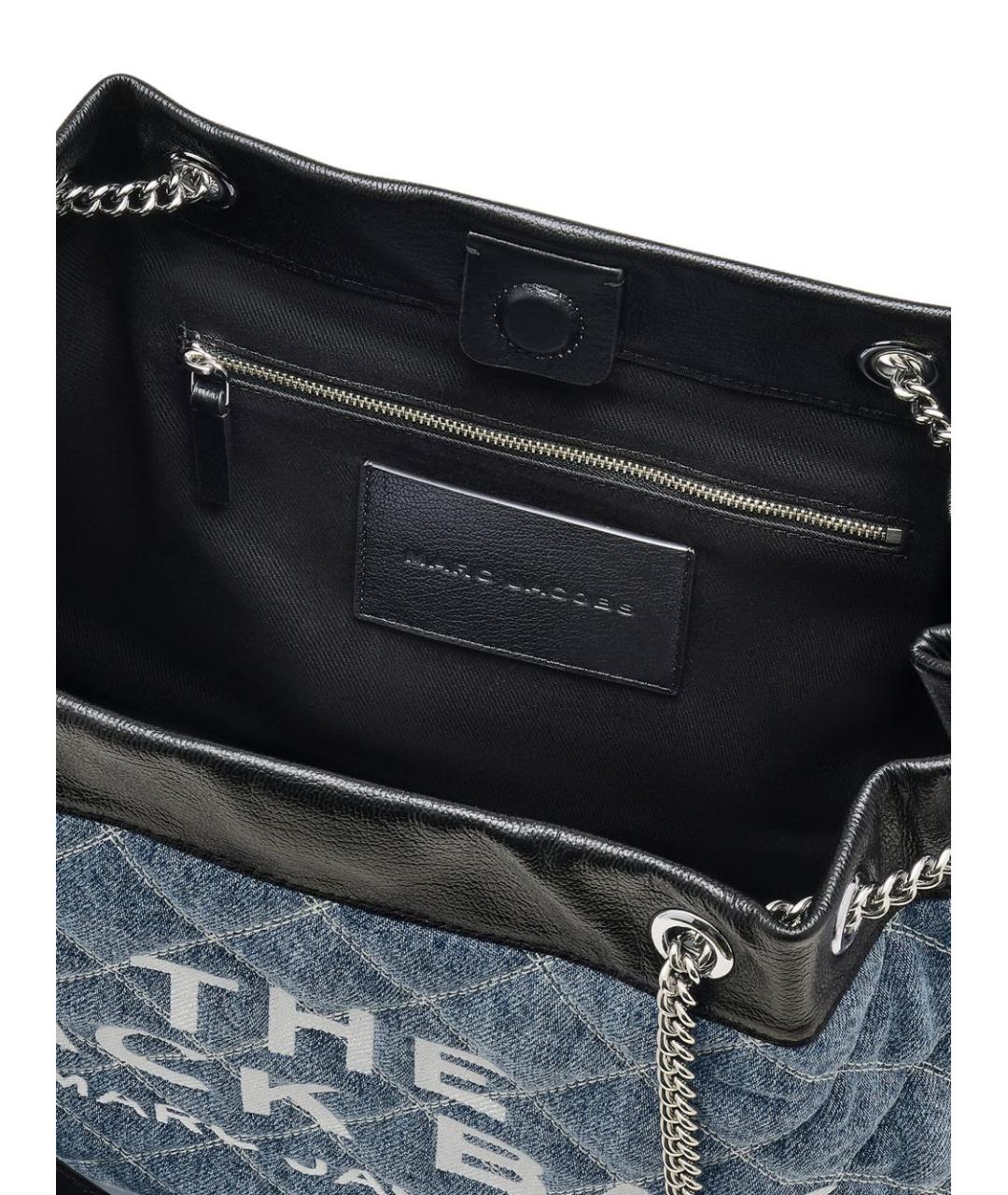 MARC JACOBS Голубая хлопковая сумка тоут, фото 7