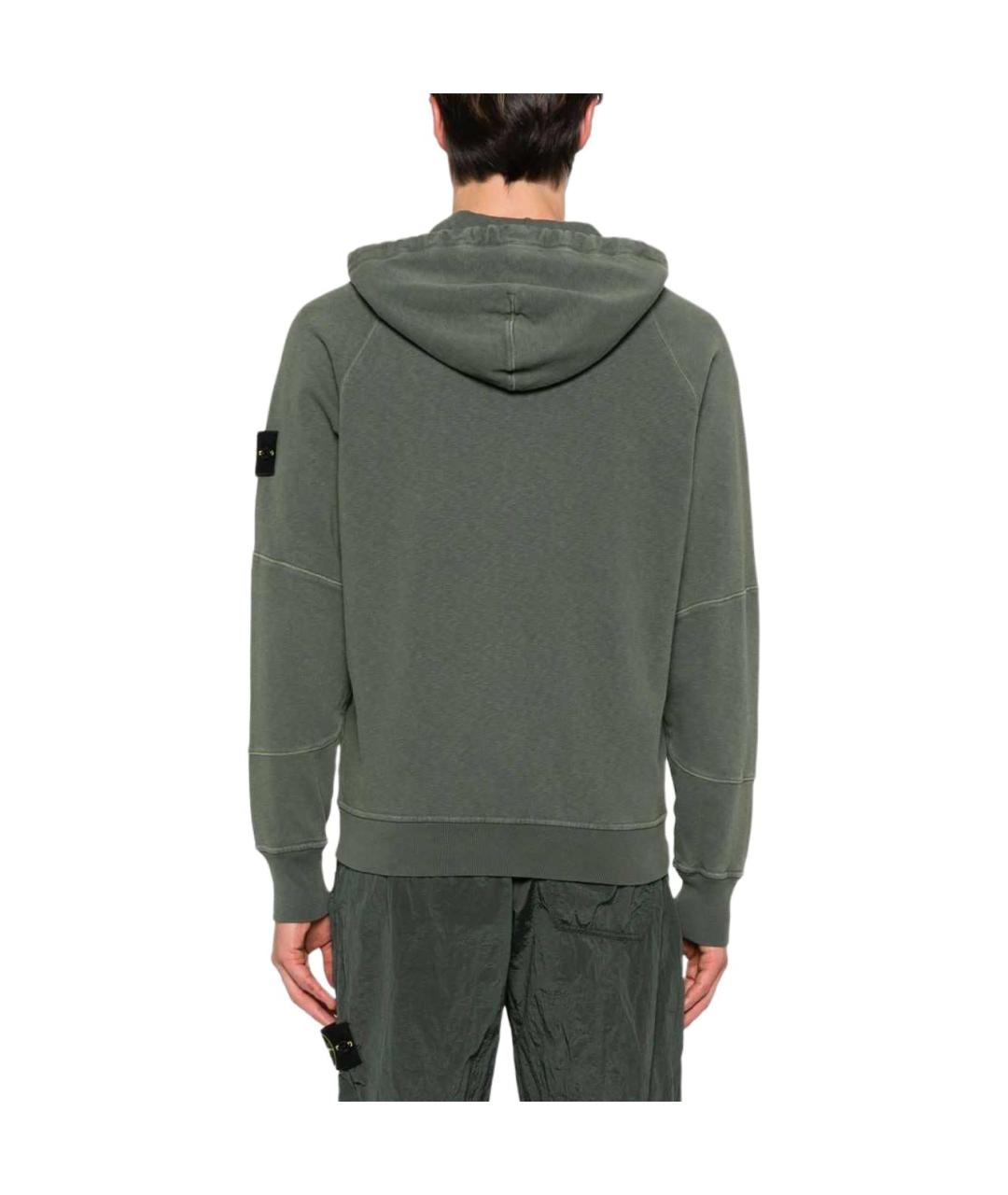 STONE ISLAND Зеленая куртка, фото 5
