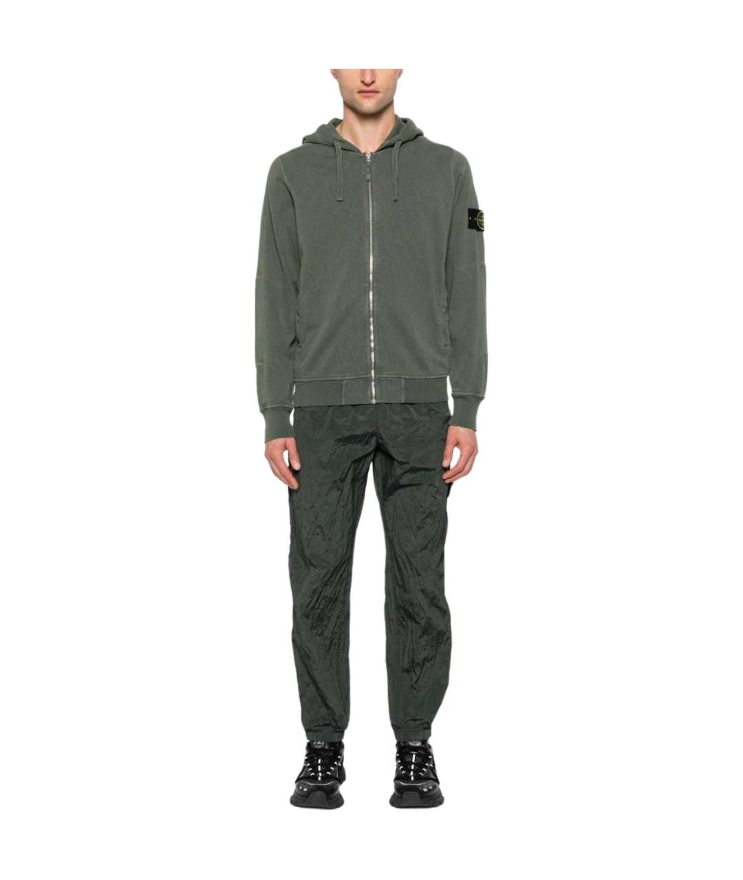 STONE ISLAND Зеленая куртка, фото 2