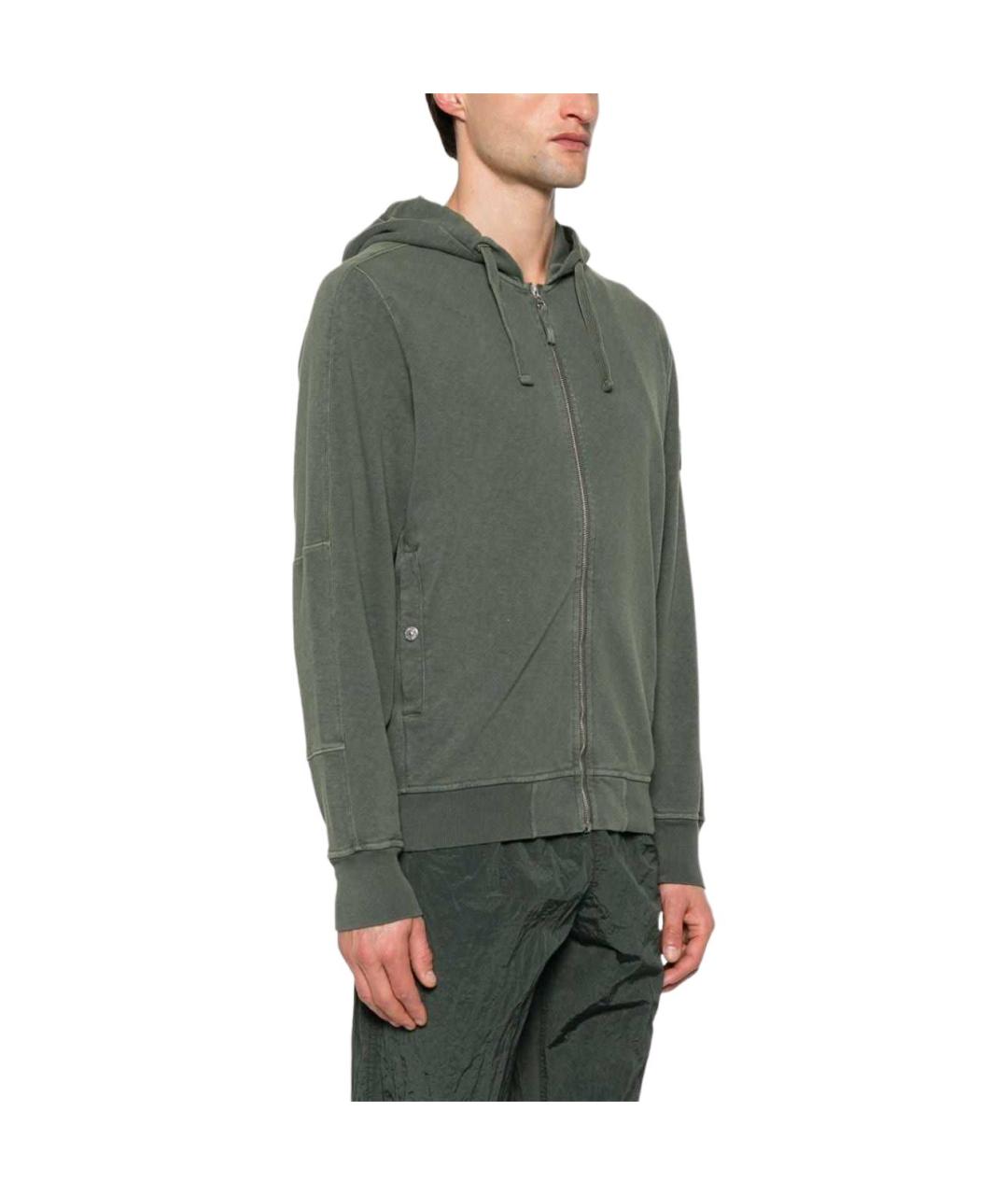 STONE ISLAND Зеленая куртка, фото 3
