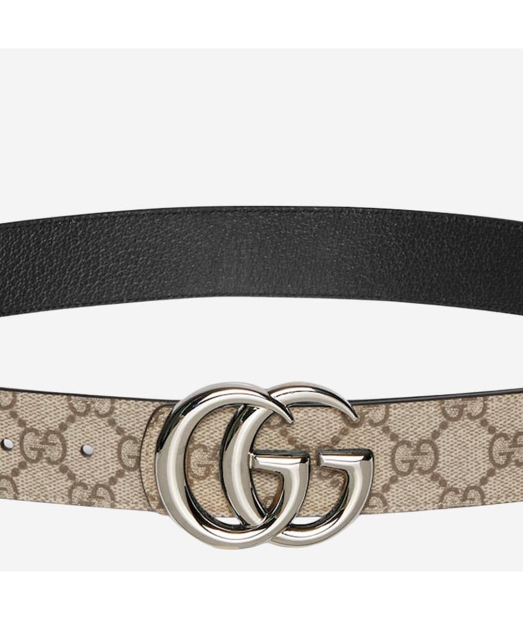 GUCCI Бежевый ремень, фото 3