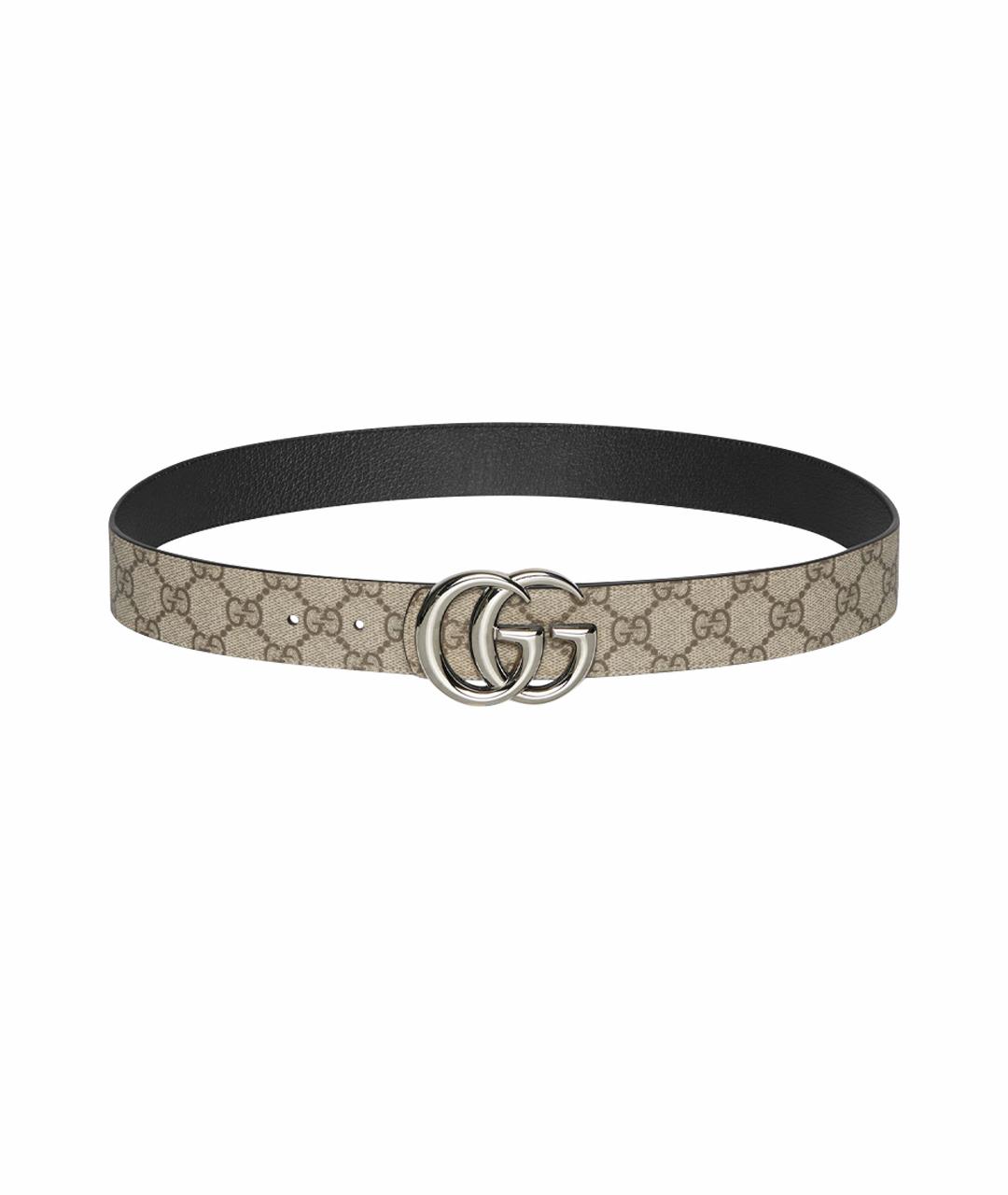 GUCCI Бежевый ремень, фото 1