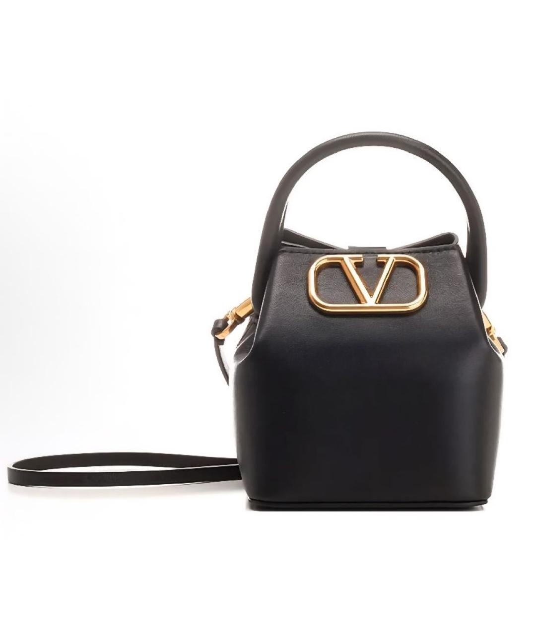 VALENTINO Черная сумка через плечо, фото 7
