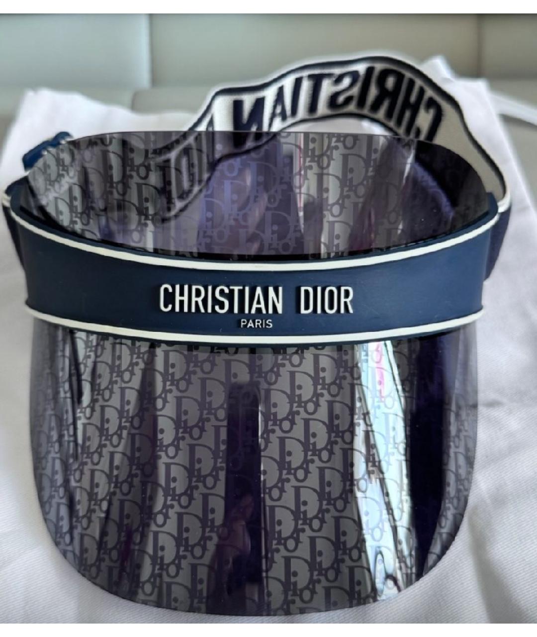 CHRISTIAN DIOR Темно-синяя кепка, фото 4