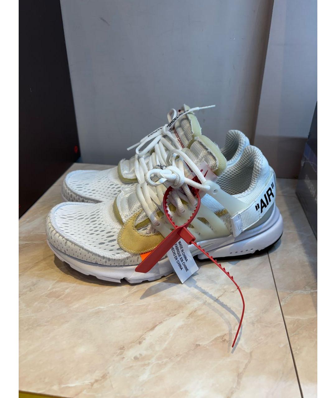 NIKE X OFF-WHITE Белые кроссовки, фото 5