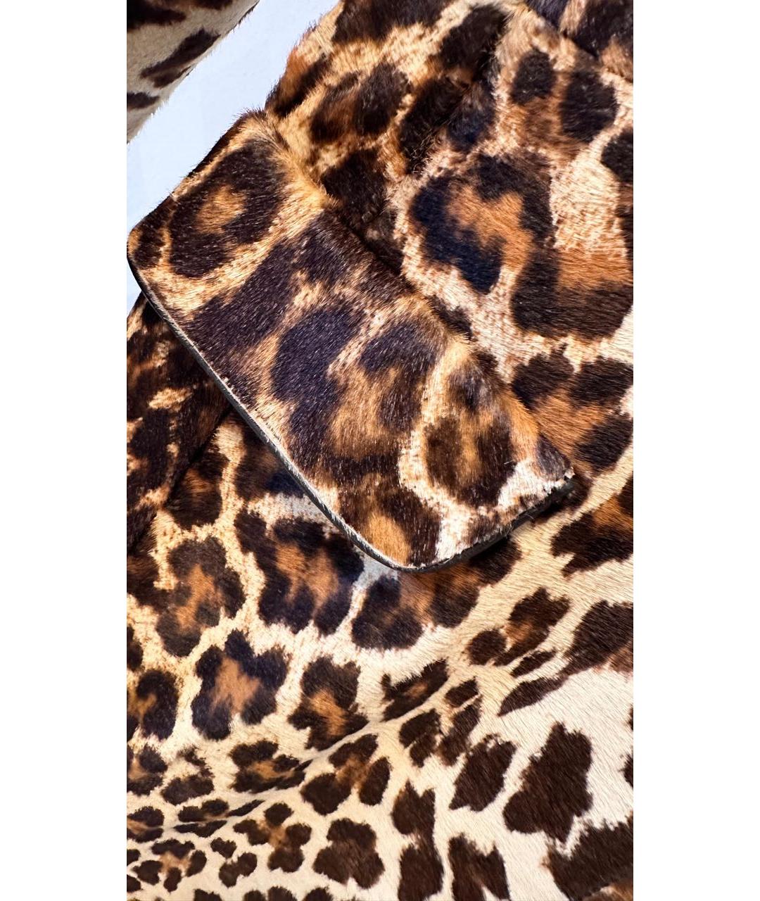 PRADA Мульти меховое пальто, фото 4