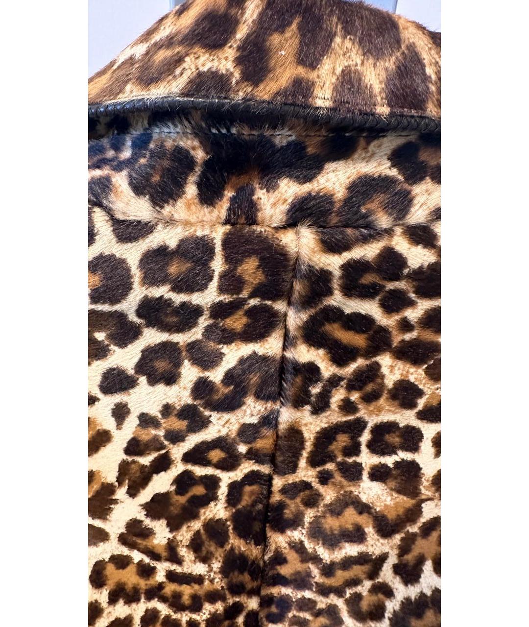 PRADA Мульти меховое пальто, фото 3
