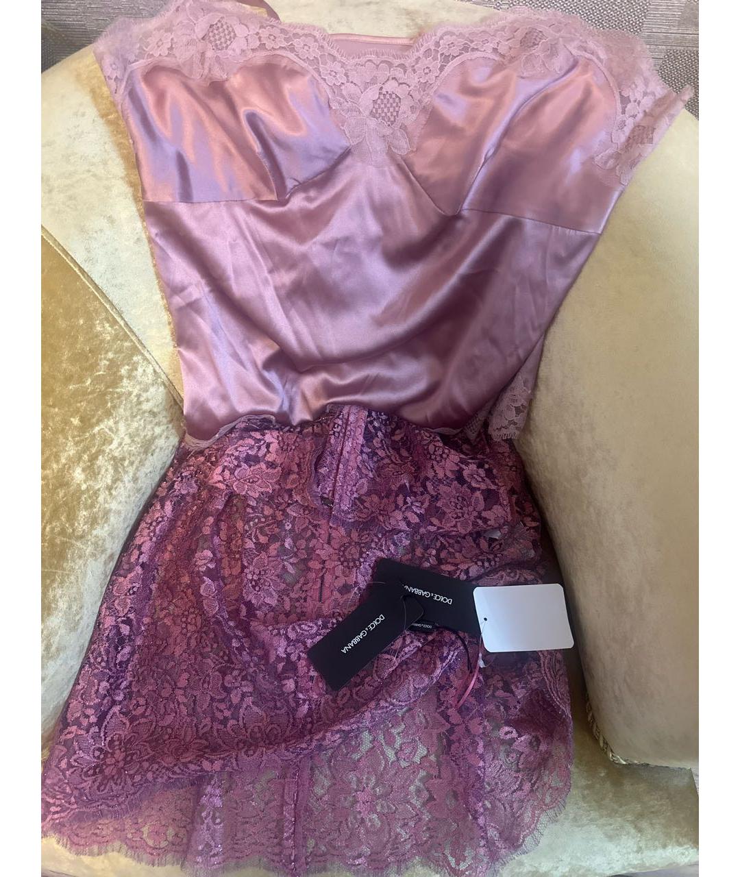 DOLCE&GABBANA Розовая блузы, фото 4
