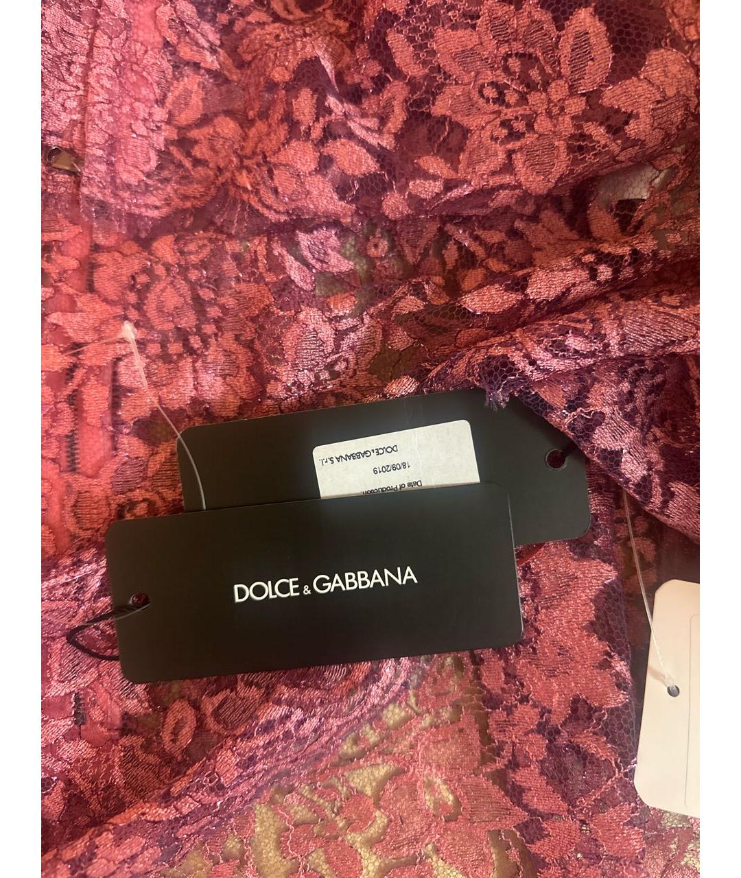DOLCE&GABBANA Розовая блузы, фото 5