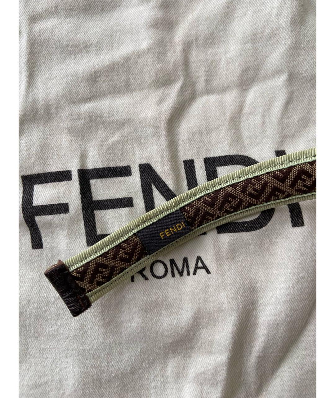FENDI Бежевая повязка, фото 3