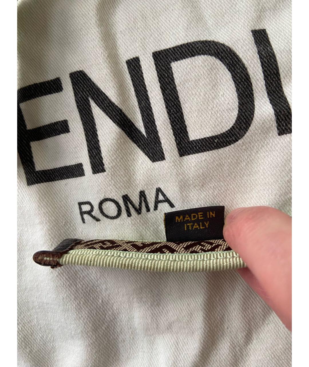 FENDI Бежевая повязка, фото 6