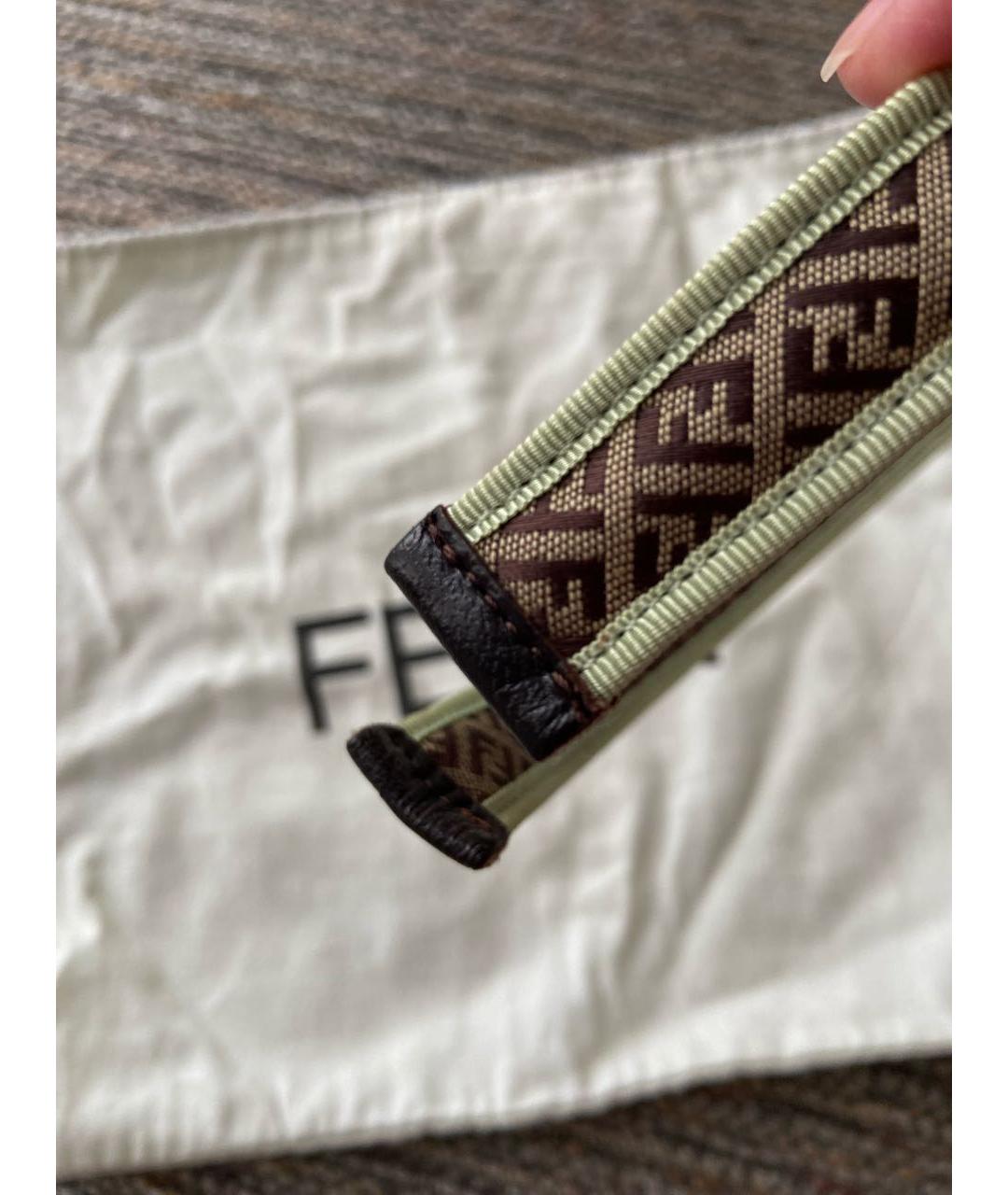 FENDI Бежевая повязка, фото 5