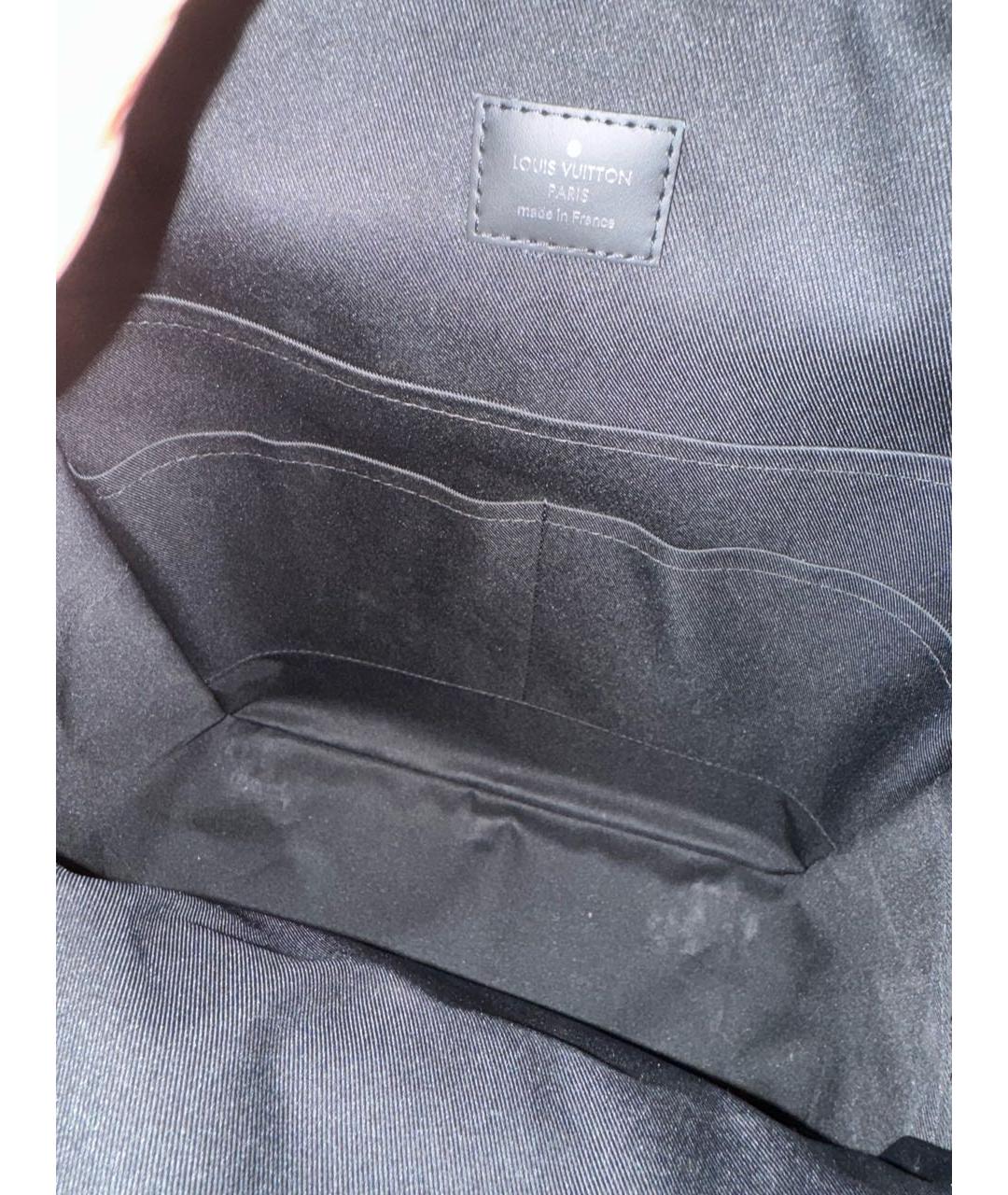 LOUIS VUITTON Черный рюкзак, фото 6