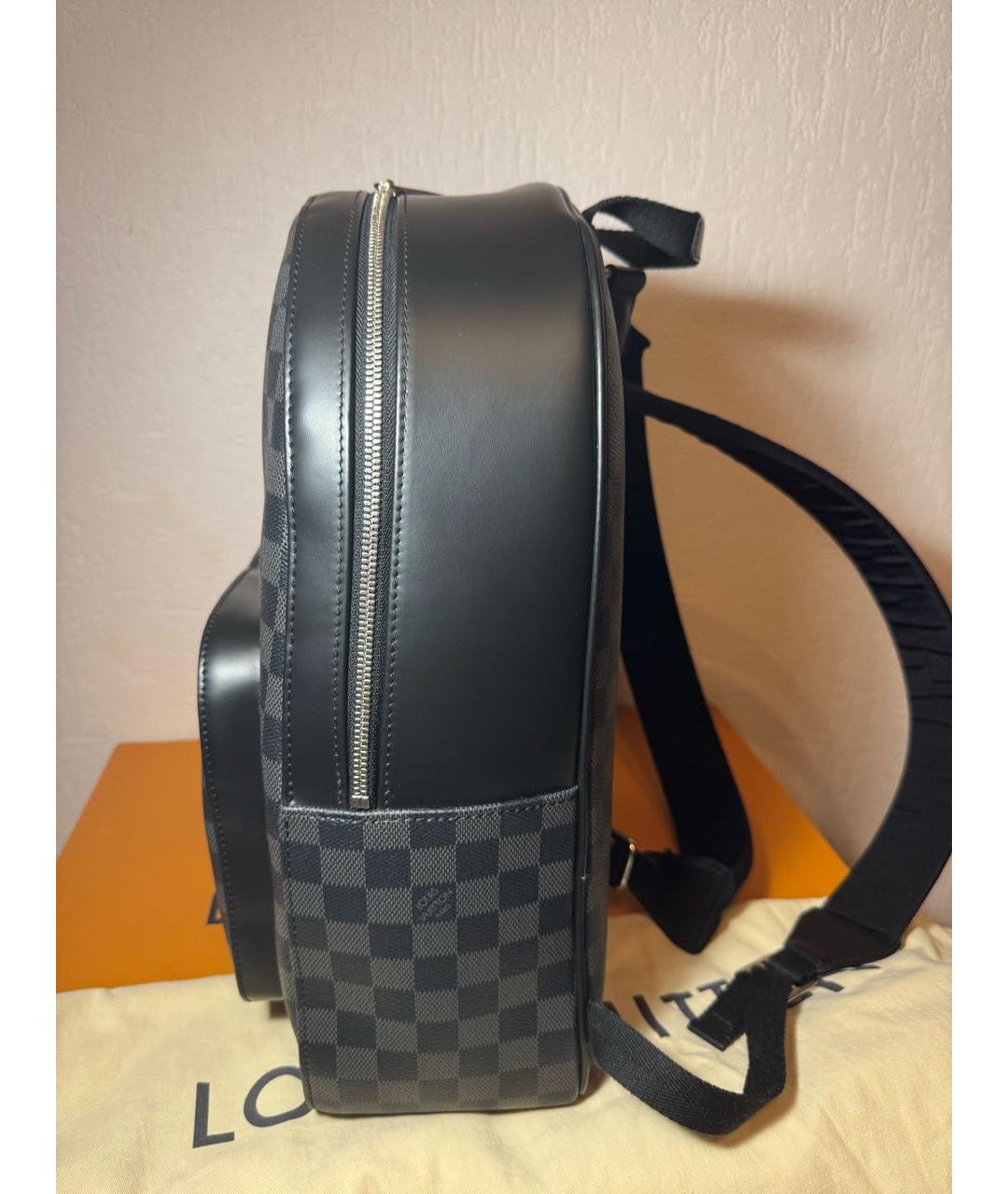 LOUIS VUITTON Черный рюкзак, фото 3