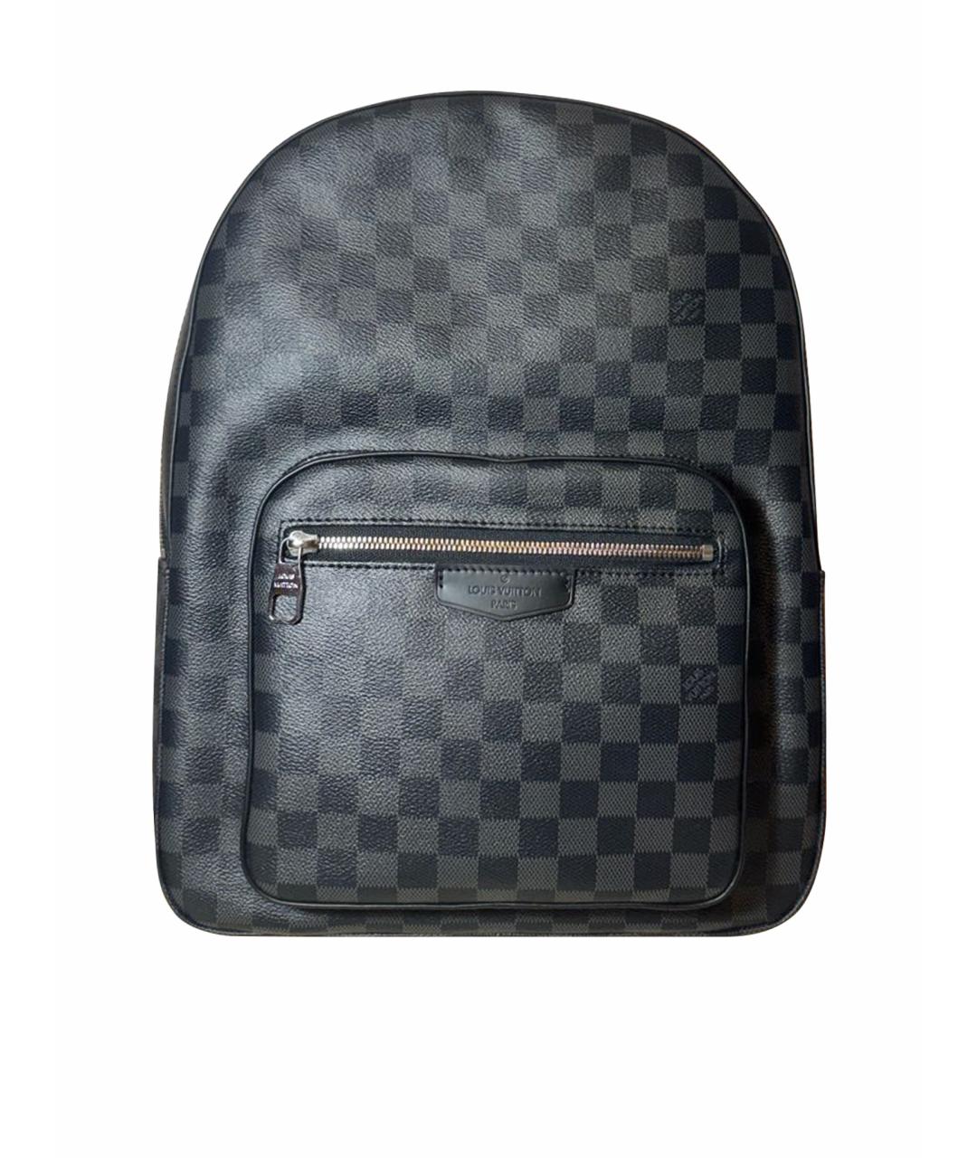 LOUIS VUITTON Черный рюкзак, фото 1