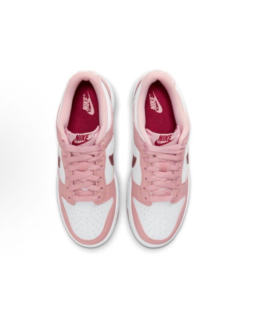 NIKE Розовые кожаные кеды, фото 2