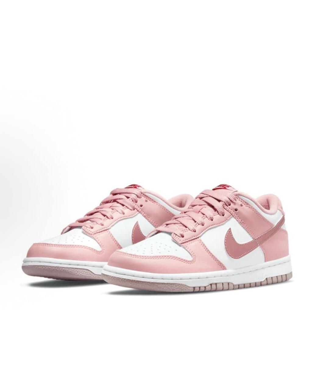 NIKE Розовые кожаные кеды, фото 3