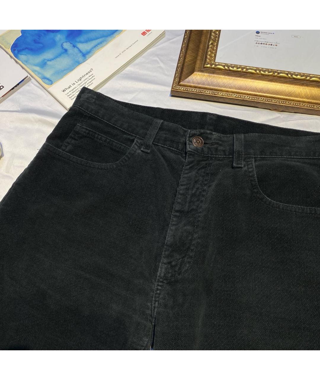 LEVI'S Черные прямые джинсы, фото 3
