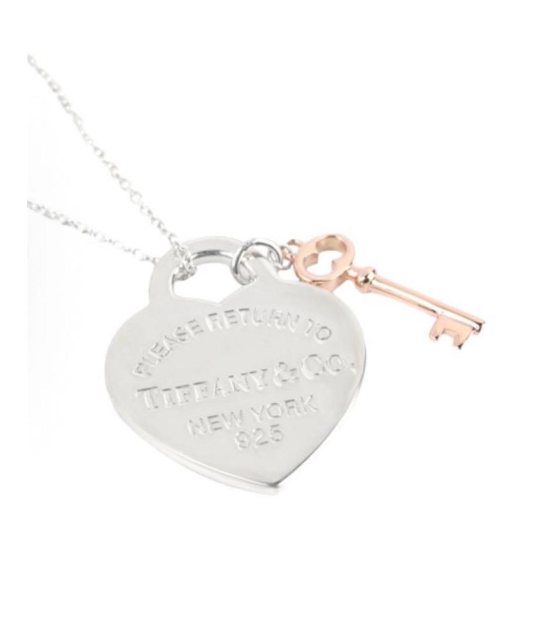 TIFFANY&CO Серебряная серебряная подвеска, фото 4