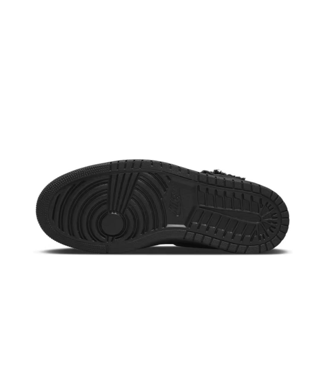 NIKE Черные кожаные кроссовки, фото 5