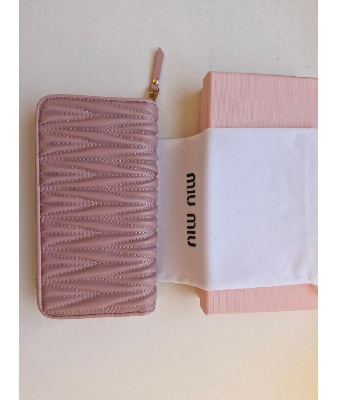 MIU MIU Кожаный кошелек, фото 3